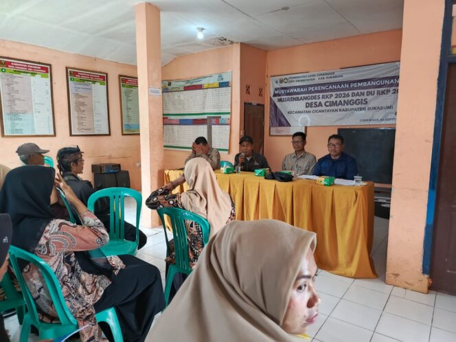 
Musrenbang Desa Cimanggis Fokuskan Pembangunan Infrastruktur untuk RKP 2026 dan DU RKP 2027