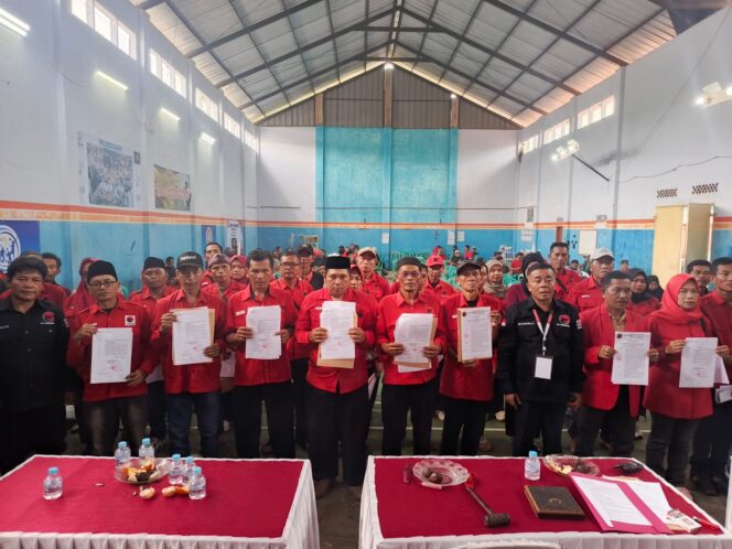 
PDI Perjuangan Kabupaten Sukabumi Gelar Musancab, Susun Pengurus Tingkat Kecamatan