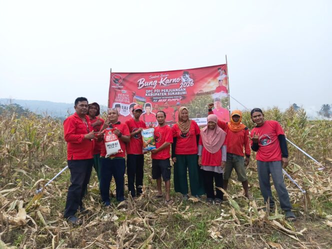 
Sambut Bulan Bung Karno Juni 2026, DPC PDIP Kabupaten Sukabumi Perkuat Kedaulatan Pangan di Tingkat Akar Rumput