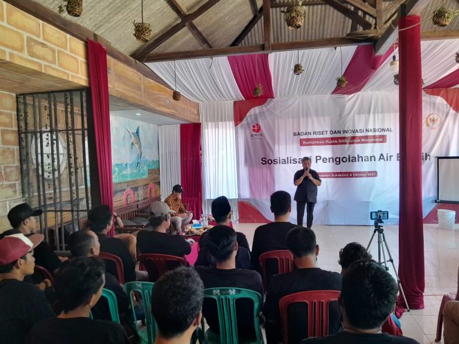 
Kolaborasi Dengan BRIN, dr Ribka Tjiptaning Sosialisasikan Pengolahan Air Bersih 