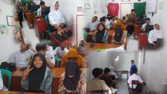 
Suasana Pembelajaran Paket B dan C di PKBM LPMD Desa Cijalingan Kecamatan Cicantayan