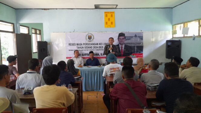 
Dewan Yudi Serap Aspirasi Warga Parungkuda dan Kalapa Nunggal dalam Reses Ke 1 Masa Sidang 2024-2025