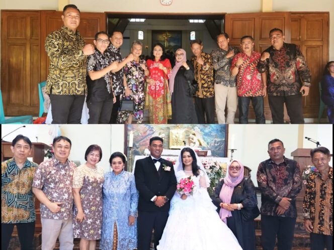 
Ketua DPP PDI Perjuangan dr Ribka Tjiptaning, Hadiri Resepsi Pernikahan Ketua PAC Cibadak