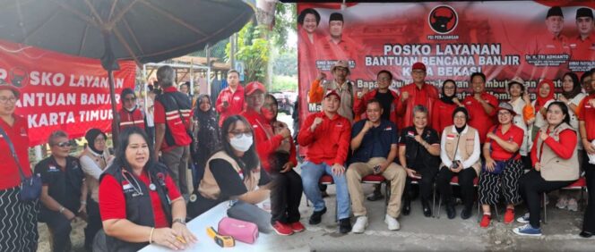 
PDIP Bergerak Cepat, dr. Ribka dan Risma Dirikan Posko Kesehatan Dan Posko Bencana Tanggapi Banjir Jakarta-Bekasi-Tanggerang 
