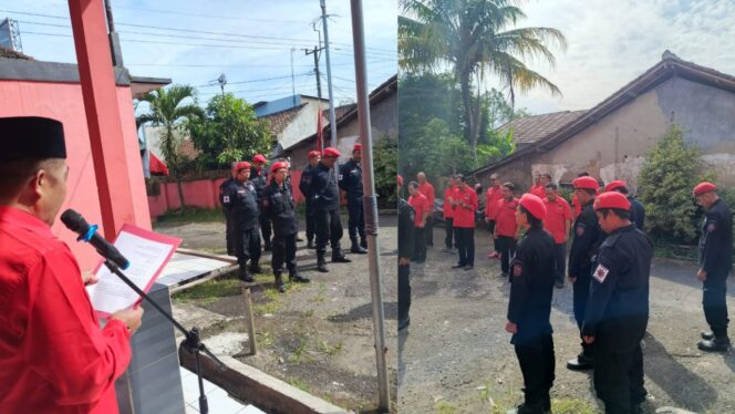 
Paoji Nurjaman Pimpin Upacara Harlah Pancasila 1 Juni 2025 di Sekertariat DPC PDI P Kab Sukabumi