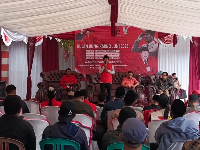 
PDI Perjuangan Kab.Sukabumi Doa Bersama dan Tabligh Akbar dalam Peringatan Harlah dan Haul Bung Karno Juni 2025