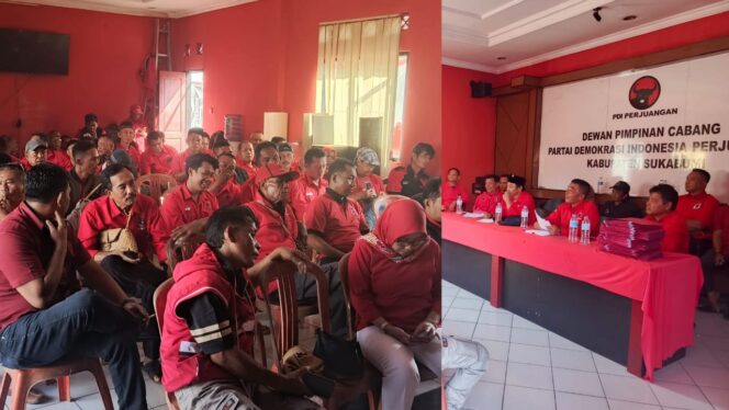 
DPC PDI Perjuangan Kabupaten Sukabumi Gelar Konsolidasi Internal dengan PAC Jelang Konferda dan Konfercab