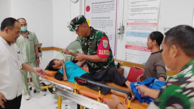 
Dandim 0607/Kota Sukabumi Sigap Bantu Anak Penderita Gizi Buruk di Gunungguruh