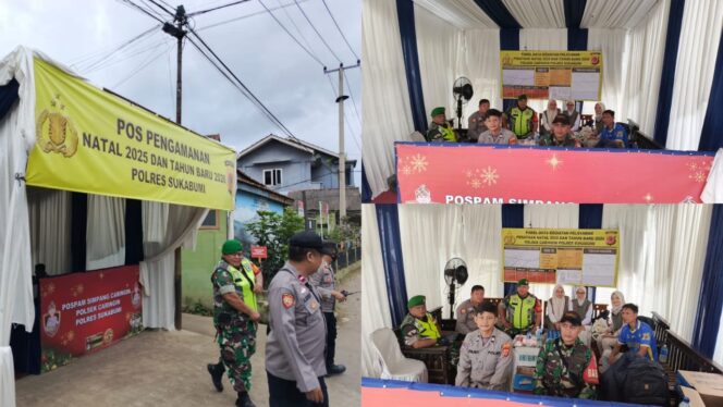 
Pospam Nataru Simpang Caringin Pantau Lintas Secara Intens Jelang Tahun Baru 2026
