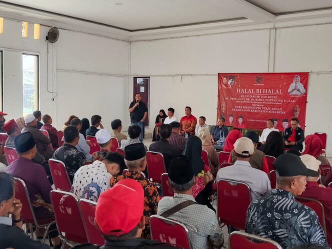 
Ribka Tjiptaning Gelar Halal Bihalal, Perkuat Silaturahmi dan Soliditas dengan Pini Sepuh PDI Perjuangan Sukabumi