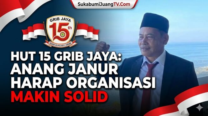 
HUT ke-15 GRIB JAYA, Anang Janur Ucapkan Selamat dan Harapkan Organisasi Makin Solid