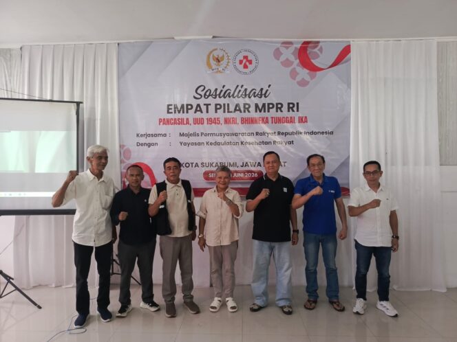 
Kolaborasi Ribka Tjiptaning, Bambang Pacul, dan Yayasan Kesehatan Perkenalkan Empat Pilar MPR 2026 di Sukabumi