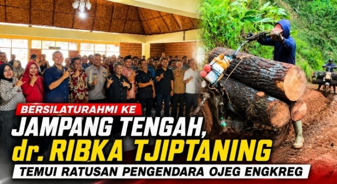 
Bersilaturahmi ke Jampang Tengah, dr. Ribka Tjiptaning Temui Ratusan Pengendara Ojeg Engkreg