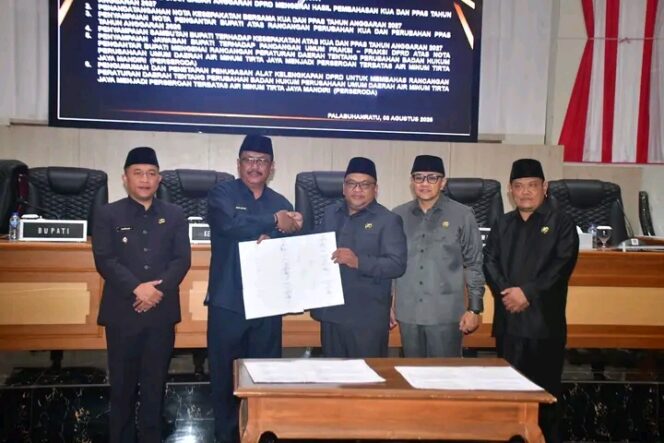 
DPRD KABUPATEN SUKABUMI BAHAS PERUBAHAN ANGGARAN DAN TRANSFORMASI PENGELOLAAN AIR BERSIH