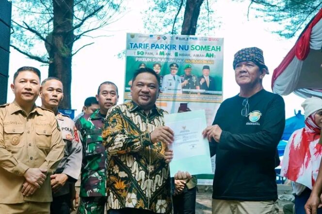 
DPRD KABUPATEN SUKABUMI LUNCURKAN “PARKIR WISATA SOMEAH”, WUJUDKAN LAYANAN WISATA YANG LEBIH BAIK DAN TERPERCAYA