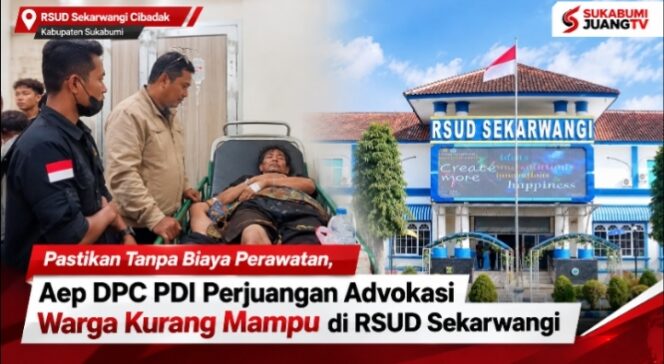 
Pastikan Tanpa Biaya Perawatan, Aep DPC PDI Perjuangan Advokasi Warga Kurang Mampu di RSUD Sekarwangi