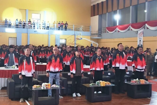 
Hadiri Pelepasan Kontingen Porprov Jabar 2026, Paoji Nurjaman: Semoga Atlit Sukabumi Masuk Sepuluh Besar